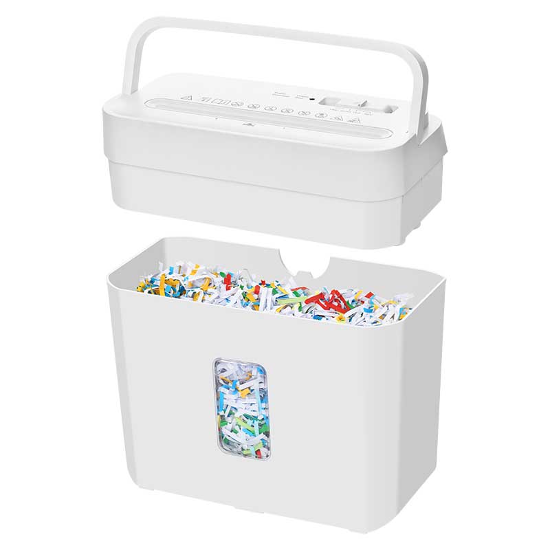 OS402C 4 Sheet Cross Cut Paper Shredder