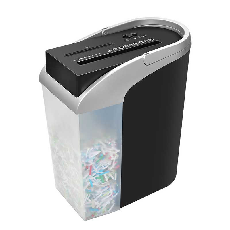 OS1206D 12 sheets cross cut shredder with detachable bin