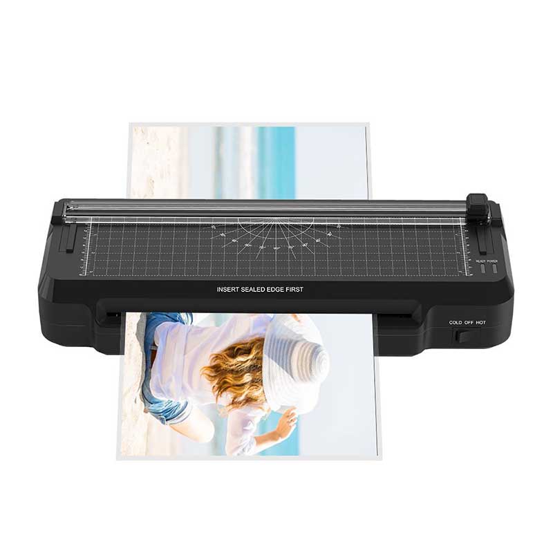 OL292Q 3 in 1 Combo Laminator with Corner Rounder