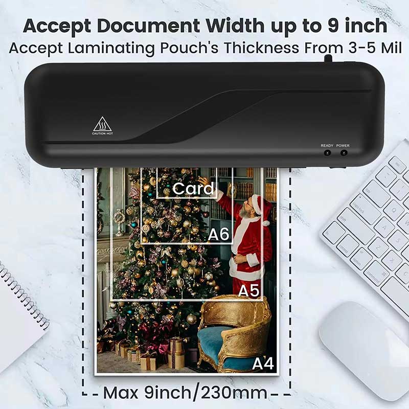 OL285NQ 2Min Warm-up A4 Hot Cold Laminator