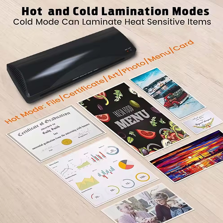 A3 125 Mic Hot Cold A4 Paper Lamination Machine