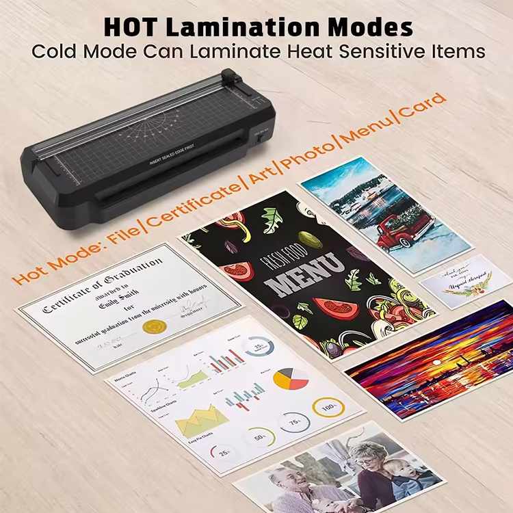 OL292 A4 Thermal Roll Paper Laminator