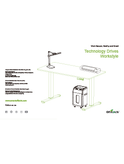 Ofitech Catalogue Standing Desk